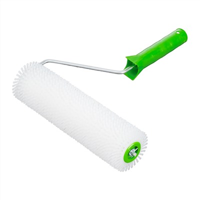 Валик игольчатый для наливных полов с ручкой, 240 мм Сибртех