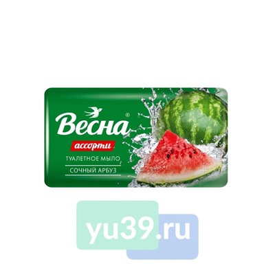 Мыло ВЕСНА Ассорти Сочный арбуз, 90 гр.