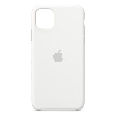 Силиконовый чехол для iPhone 11 Pro Max белый