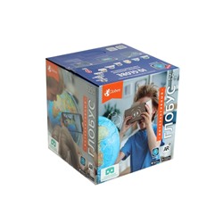 Интерактивный глобус зоогеографический с подсветкой 250 мм