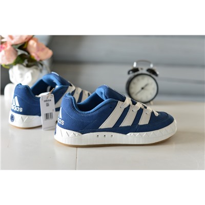 Adidas Adimatic Atmos Blue из натуральной замши