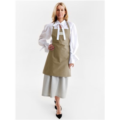 Фартук Этель Kitchen 60х70 см, цвет зелёный, 100% хлопок, саржа 220 г/м2