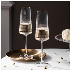 НАБОР БОКАЛОВ ДЛЯ ШАМПАНСКОГО "PERFO" ИЗ 2 ШТ. 250 МЛ