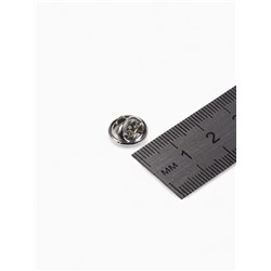 Основа для броши/значка (набор 5шт), площадка 1,5 см, цвет золото