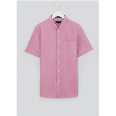 Lincoln Short Sleeve Check Oxford Shirt