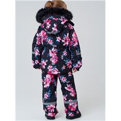 Комплект зимний для девочки: куртка, полукомбинезон