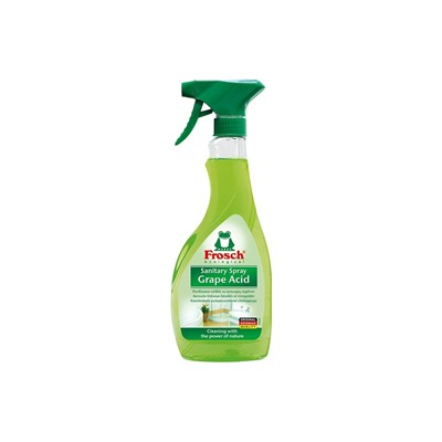 Очиститель-спрей для ванны и душа Зеленый виноград Sanitary Spray Grape Acid, Frosch, 500 мл
