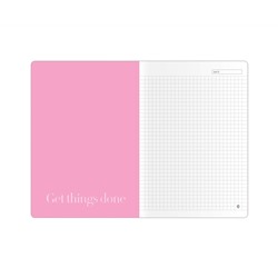 Тетрадь 40л., А5, клетка на сшивке Greenwich Line "Gradient", софт-тач, тиснение фольгой, тон. блок 80г/м2