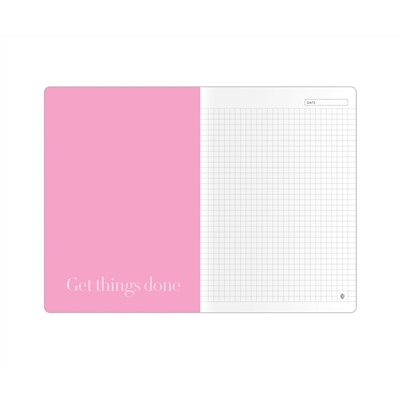 Тетрадь 40л., А5, клетка на сшивке Greenwich Line "Gradient", софт-тач, тиснение фольгой, тон. блок 80г/м2