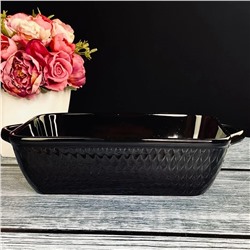 118-095 Прямоугольное блюдо для запекания 24см в под.уп.(12)Фарфор