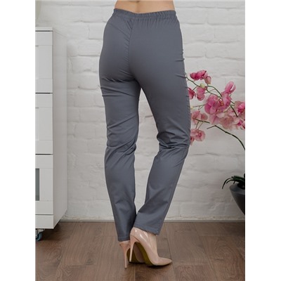 Брюки медицинские женские однотонные М-305-73 Элит-145 / Стрейч