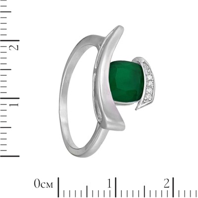 Кольцо 'Око' с фианитами ТГКС.836Ф8