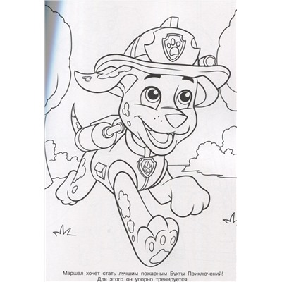 Волшебная раскраска "Щенячий патруль"