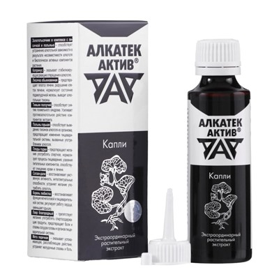Капли натуральные «АлкАтекАктив» от алкогольной зависимости, 50 мл