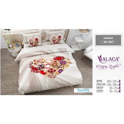 3Д Постельное Белье (2 сп. ЕВРО) 3D ALACA