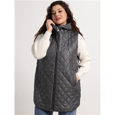 Жилет утепленный Фирменный стиль (графит) Б15320-18М