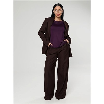 Женский лонгслив Энкар / баклажан