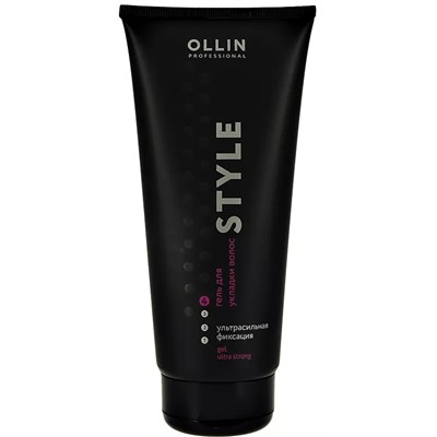 OLLIN STYLE Гель для укладки ультрасильной фиксации 200мл