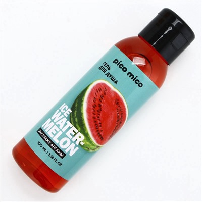 Гель для душа женский Ice watermelon, 100 мл, аромат арбуза, PICO MICO