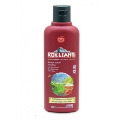 Шампунь Kokliang для укрепления, роста и придания объема волосам, 200 мл Бессульфатный
