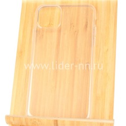 Задняя панель для  iPhone 11 Pro 5.8"  Силикон  прозрачная (Brauffen)