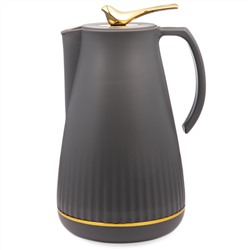 ТЕРМОС СО СТЕКЛЯННОЙ КОЛБОЙ, 950 МЛ, КРЫШКА С КЛАПАНОМ