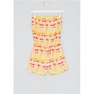 Tie Dye Bandeau Playsuit