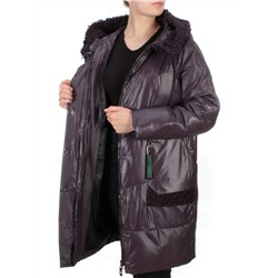 21-985 VIOLET Пальто зимнее женское AIKESDFRS (200 гр. холлофайбера)