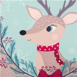 Набор салфеток на стол «Олененок», ПВХ, 40×29 см, 2 штуки