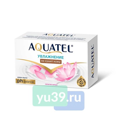 Мыло-крем Aguatel Лепестки лотоса, 90 гр.