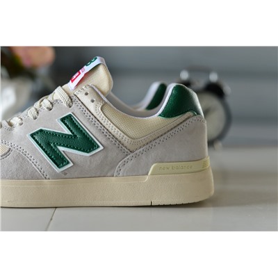 Премиальные New Balance 574 из натуральной замши