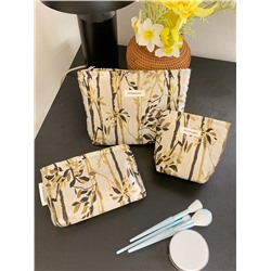 Cosmetic bag, cloth, organizer bag, small clutch bag, wallet, shoulder bag with zipper