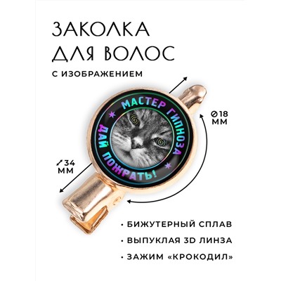 HZF-0358 Заколка Мастер гипноза