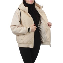 919 BEIGE Куртка демисезонная женская (100 гр. синтепон)