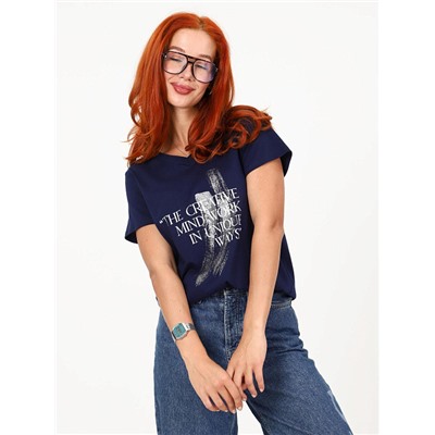 Футболка Сопряжение чернильный ИвК