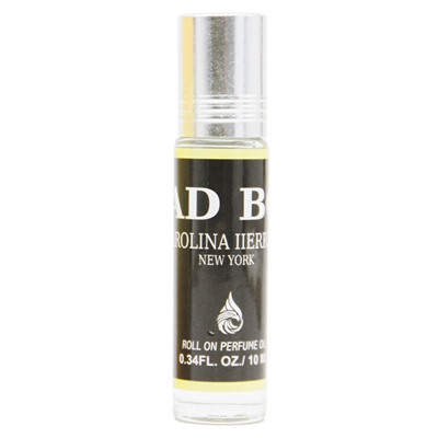 Масляные духи Carolina Herrera Bad Boy For Men roll on parfum oil 10 ml