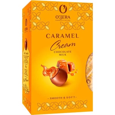Шоколадные конфеты O'Zera Caramel Cream 200 г/ КДВ