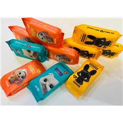 Delicare Салфетки влажные детские mini Зайка Няша, , 8 шт