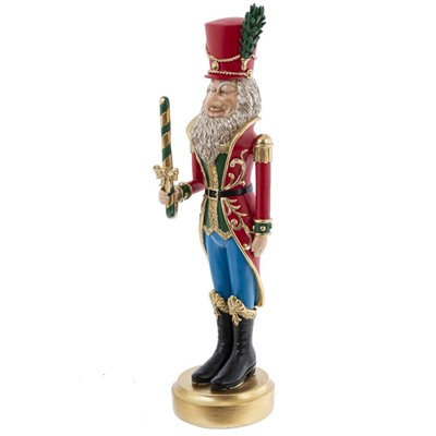 GAEM Фигурка декоративная "Солдатик-эльф", L10 W10 H39 см