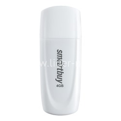 USB Flash 4GB SmartBuy Scout белый 2.0