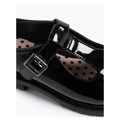 Kids’ Leather T-Bar School Shoes (13 Small - 7 Large)