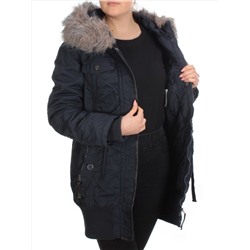B-23 DARK BLUE Куртка зимняя женская NO NAME (100 гр. холлофайбер)