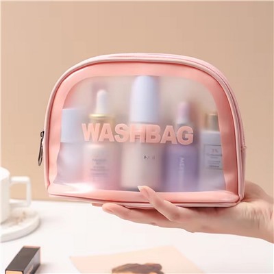 Kristaller Косметичка Washbag crescent, розовый