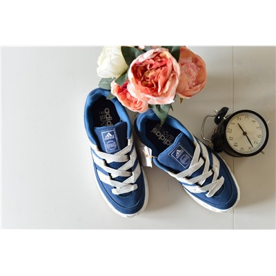 Adidas Adimatic Atmos Blue из натуральной замши