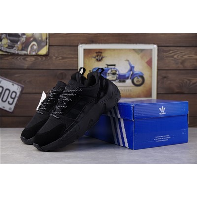 Adidas Zx 22 Boost ‘Solid Black’ из натуральной замши и нейлона