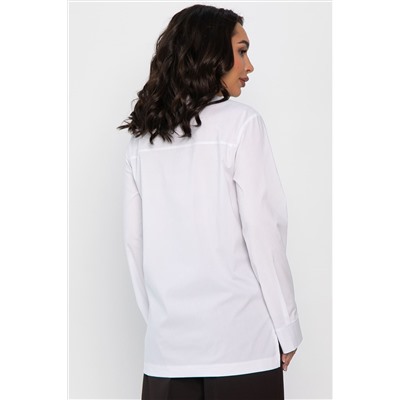 Рубашка хлопковая Асгарда (белая) Б14567-31М