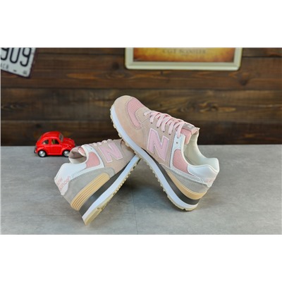 Премиальные New Balance 574 из натуральной замши