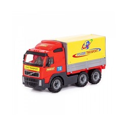 "Volvo", автомобиль бортовой тентовый (в сеточке) 8763