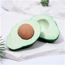 Бомбочка для ванны «Авокадо», 130 г, аромат мяты и яблока, BEAUTY FOOD