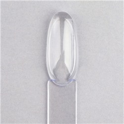 Палитра для лаков на кольце, 50 ногтей, форма овал, прозрачная